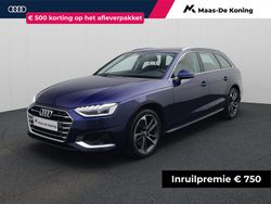 Blauw, metallic lak Gebruikt 2021 Audi A4 Business Stationwagen | € 28.740 (Super prijs)