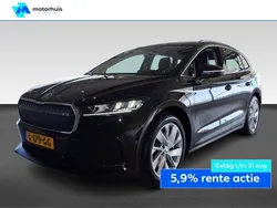 Zwart Gebruikt 2021 Skoda Enyaq iV SUV | € 30.425 (Eerlijke prijs)