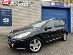 Zwart Gebruikt 2007 Peugeot 307 Stationwagen | € 4.250