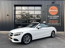 Wit Gebruikt 2017 Mercedes C180 Cabriolet | € 25.950 (Super prijs)