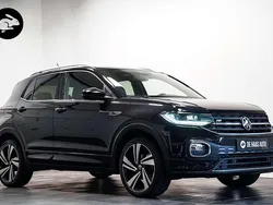 Zwart Gebruikt 2022 VW T-Cross R-line SUV | € 25.900 (Iets duurder)