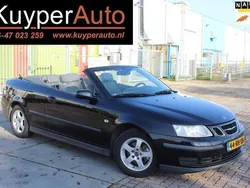 Zwart Gebruikt 2005 Saab 9-3 Cabriolet Linear Cabriolet | € 4.300 (Super prijs)