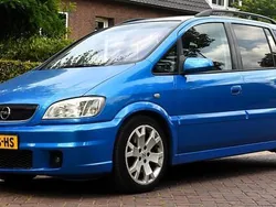 Blauw Gebruikt 2004 Opel Zafira OPC MPV | € 1.699 (Eerlijke prijs)