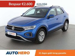 Blauw Gebruikt 2022 VW T-Roc Life SUV | € 19.549 (Super prijs)