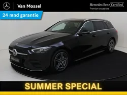 Zwart Gebruikt 2023 Mercedes E300 AMG line Stationwagen | € 44.495 (Super prijs)