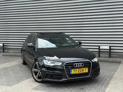 Zwart Gebruikt 2012 Audi A6 S-Line Stationwagen | € 11.495 (Eerlijke prijs)