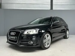 Zwart Gebruikt 2011 Audi A3 Sportback S-Line Hatchback | € 12.999