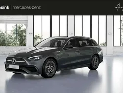 Grijs Nieuw 2025 Mercedes C300e AMG line Stationwagen | € 64.842 (Eerlijke prijs)