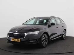 Zwart Gebruikt 2022 Skoda Octavia Business Line Stationwagen | € 21.450 (Super prijs)