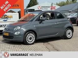 Grijs Gebruikt 2018 Fiat 500C Lounge Cabriolet | € 10.899 (Eerlijke prijs)