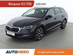 Zwart Gebruikt 2020 Skoda Octavia Style Stationwagen | € 18.449 (Goede deal)