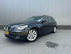 Zwart Gebruikt 2007 BMW 523 Executive Stationwagen | € 6.499 (Eerlijke prijs)