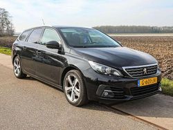 Zwart Gebruikt 2019 Peugeot 308 Stationwagen | € 6.499 (Super prijs)