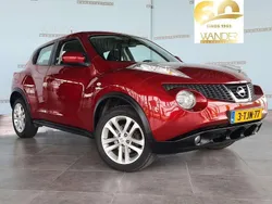 Rood Gebruikt 2014 Nissan Juke Acenta SUV | € 8.900 (Eerlijke prijs)