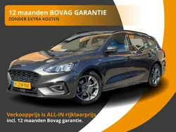 Grijs Gebruikt 2021 Ford Focus ST-Line Stationwagen | € 18.850 (Eerlijke prijs)