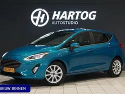Blauw Gebruikt 2018 Ford Fiesta Titanium Hatchback | € 9.950 (Eerlijke prijs)