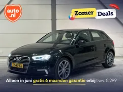 Zwart Gebruikt 2020 Audi A3 Sportback e-tron S-Line Sedan | € 21.295 (Super prijs)