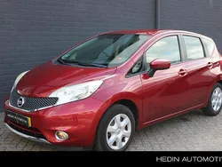 Rood Gebruikt 2014 Nissan Note Acenta MPV | € 6.280 (Eerlijke prijs)