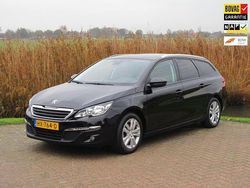 Zwart Gebruikt 2015 Peugeot 308 Stationwagen | € 6.950 (Super prijs)