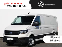 Wit Nieuw 2024 VW Crafter Trendline Van | € 41.950 (Super prijs)