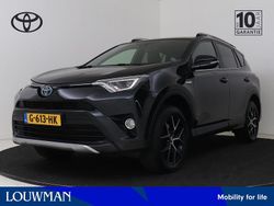 Zwart Gebruikt 2017 Toyota RAV4 Hybrid Style SUV | € 23.945 (Super prijs)