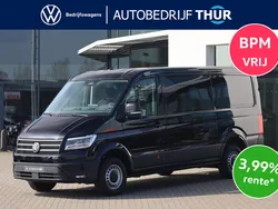Zwart Nieuw 2024 VW Crafter Exclusive Van | € 44.950 (Goede deal)