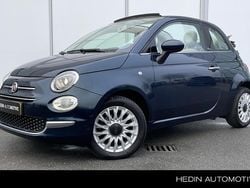 Blauw Gebruikt 2016 Fiat 500C Lounge Cabriolet | € 8.950 (Eerlijke prijs)