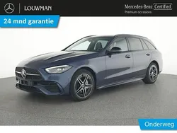 Blauw Gebruikt 2024 Mercedes C300 AMG Stationwagen | € 51.945 (Iets duurder)