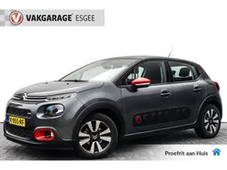 Grijs, metallic lak Gebruikt 2018 Citroën C3 PureTech Hatchback | € 13.945 (Eerlijke prijs)
