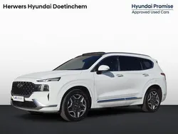 Hyper white cream pearl (ww2) Gebruikt 2022 Hyundai Santa Fe Premium SUV | € 37.485 (Goede deal)