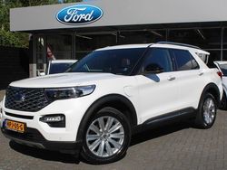Wit Gebruikt 2023 Ford Explorer Platinum SUV | € 60.995 (Eerlijke prijs)