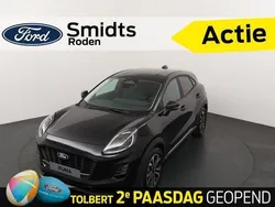 Zwart Nieuw 2025 Ford Puma Titanium SUV | € 30.790 (Goede deal)