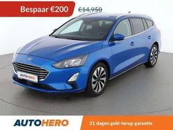 Blauw, metallic lak Gebruikt 2020 Ford Focus Cool & Connect Stationwagen | € 14.949 (Goede deal)
