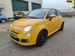 Geel Gebruikt 2015 Fiat 500C Lounge Cabriolet | € 7.995 (Super prijs)
