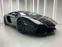 Zwart Gebruikt 2015 Lamborghini Aventador Cabriolet | € 349.950