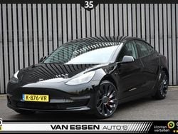 Zwart Gebruikt 2021 Tesla Model 3 Performance Sedan | € 28.895 (Iets duurder)