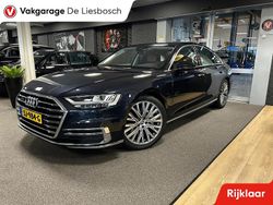 Blauw, metallic lak Gebruikt 2018 Audi A8 Exclusive Sedan | € 46.950 (Eerlijke prijs)