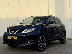 Zwart (metallic) Gebruikt 2016 Nissan Qashqai Tekna SUV | € 12.450 (Goede deal)
