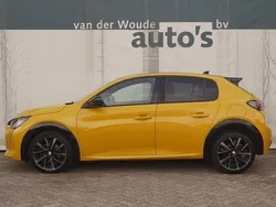 Geel Gebruikt 2021 Peugeot 208 GT Hatchback | € 15.900 (Eerlijke prijs)