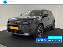 Zwart Nieuw 2025 Jeep Avenger Summit SUV | € 38.140 (Goede deal)