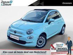 Groen Gebruikt 2017 Fiat 500C Lounge Cabriolet | € 9.440 (Goede deal)