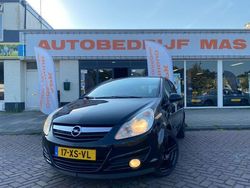 Zwart Gebruikt 2007 Opel Corsa Enjoy Hatchback | € 2.950 (Iets duurder)