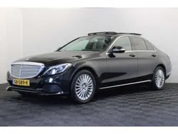 Zwart, metallic lak Gebruikt 2015 Mercedes C350 Edition Sedan | € 16.999 (Eerlijke prijs)