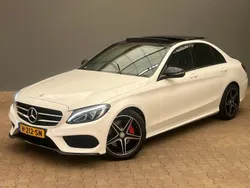 Wit Gebruikt 2016 Mercedes C300 Prestige Sedan | € 27.900 (Iets duurder)