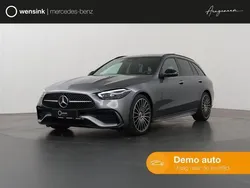 Grijs Gebruikt 2024 Mercedes C180 AMG line Stationwagen | € 53.850 (Duur)