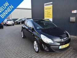 Zwart Gebruikt 2012 Opel Corsa Cosmo Hatchback | € 3.990 (Eerlijke prijs)