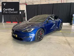 Blauw Gebruikt 2023 Tesla Model S Plaid Sedan | € 82.900