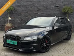 Zwart Gebruikt 2009 Audi A4 S-Line Stationwagen | € 5.995 (Eerlijke prijs)