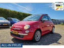 Rood Gebruikt 2009 Fiat 500 Lounge Hatchback | € 3.700 (Eerlijke prijs)