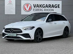 Wit Gebruikt 2022 Mercedes C300e AMG line Stationwagen | € 38.950 (Goede deal)